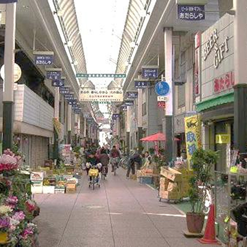 アーケードのピークの様子