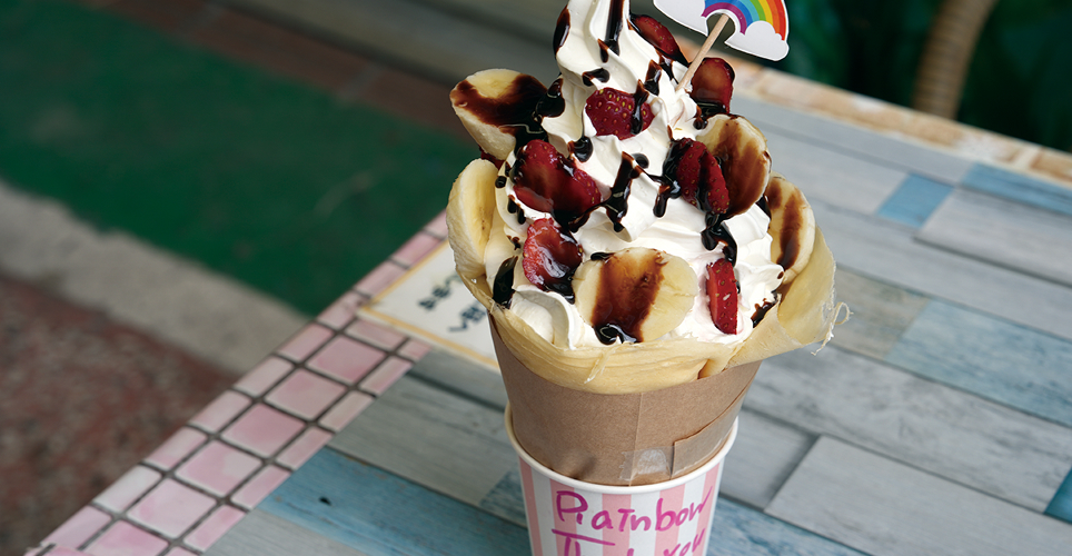 Rainbowクレープの店舗画像